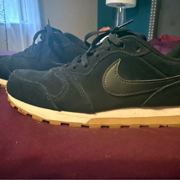 Nike Shoes - Nike Women’s Black Suede Sneakers